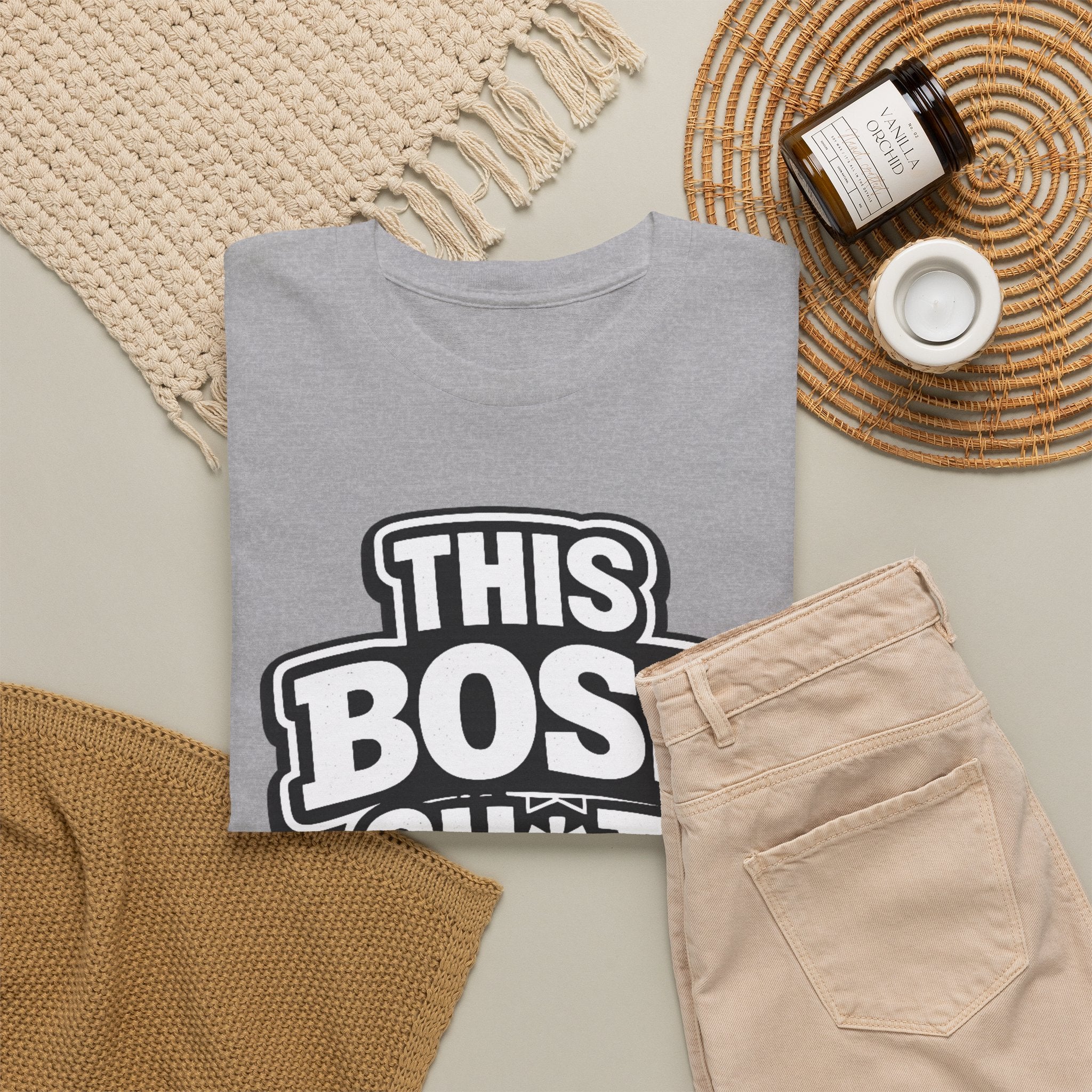 THIS BOSS SH*T AIN'T EASY™ | Unisex Heavy Cotton T-Shirt