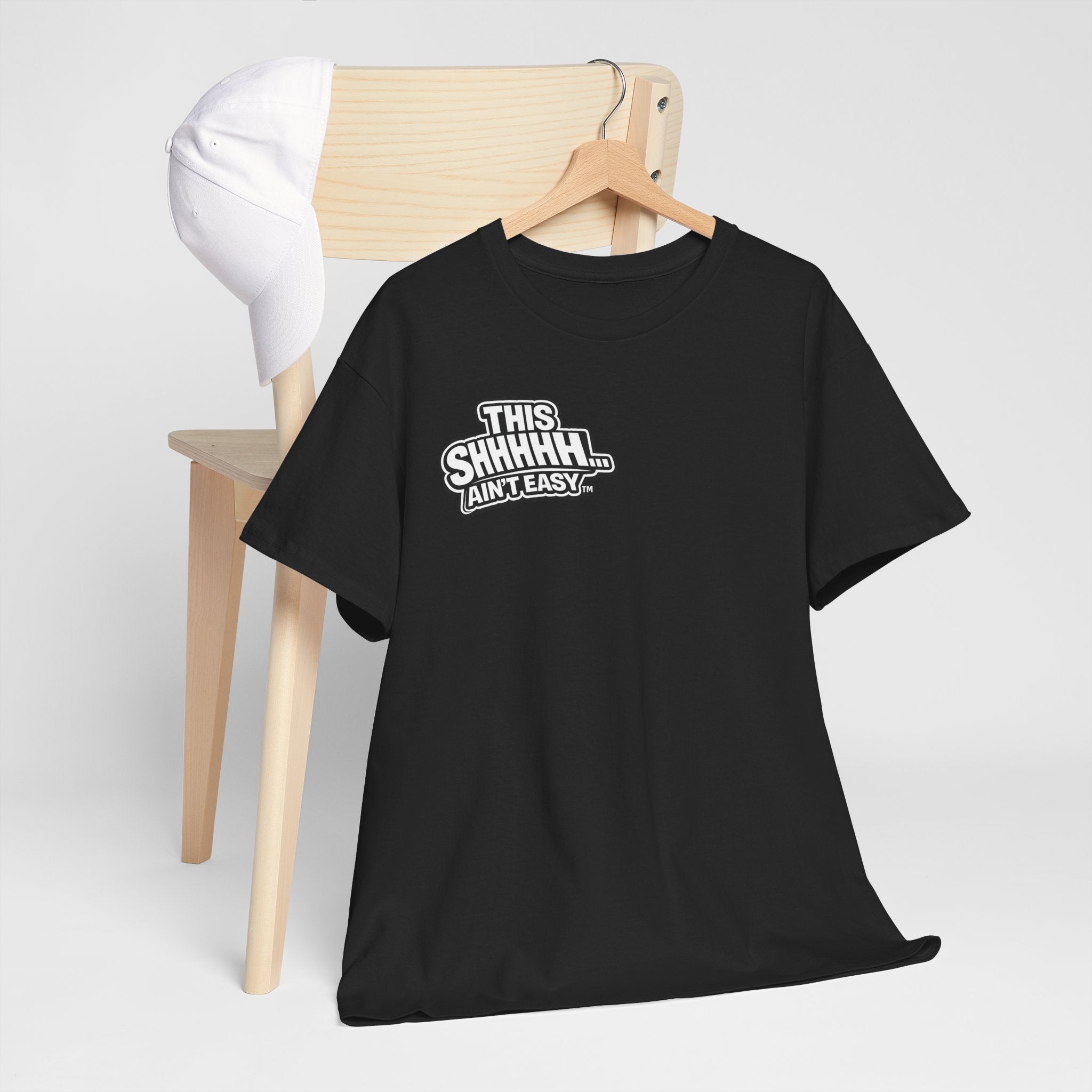 THIS ENDURANCE SH*T AIN'T EASY™ | Unisex Heavy Cotton T-Shirt