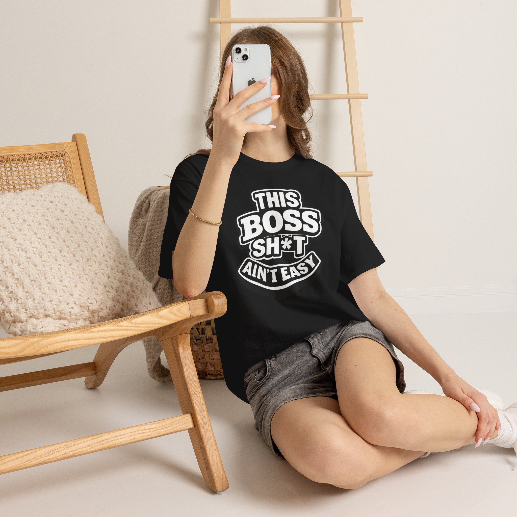 THIS BOSS SH*T AIN'T EASY™ | Unisex Heavy Cotton T-Shirt
