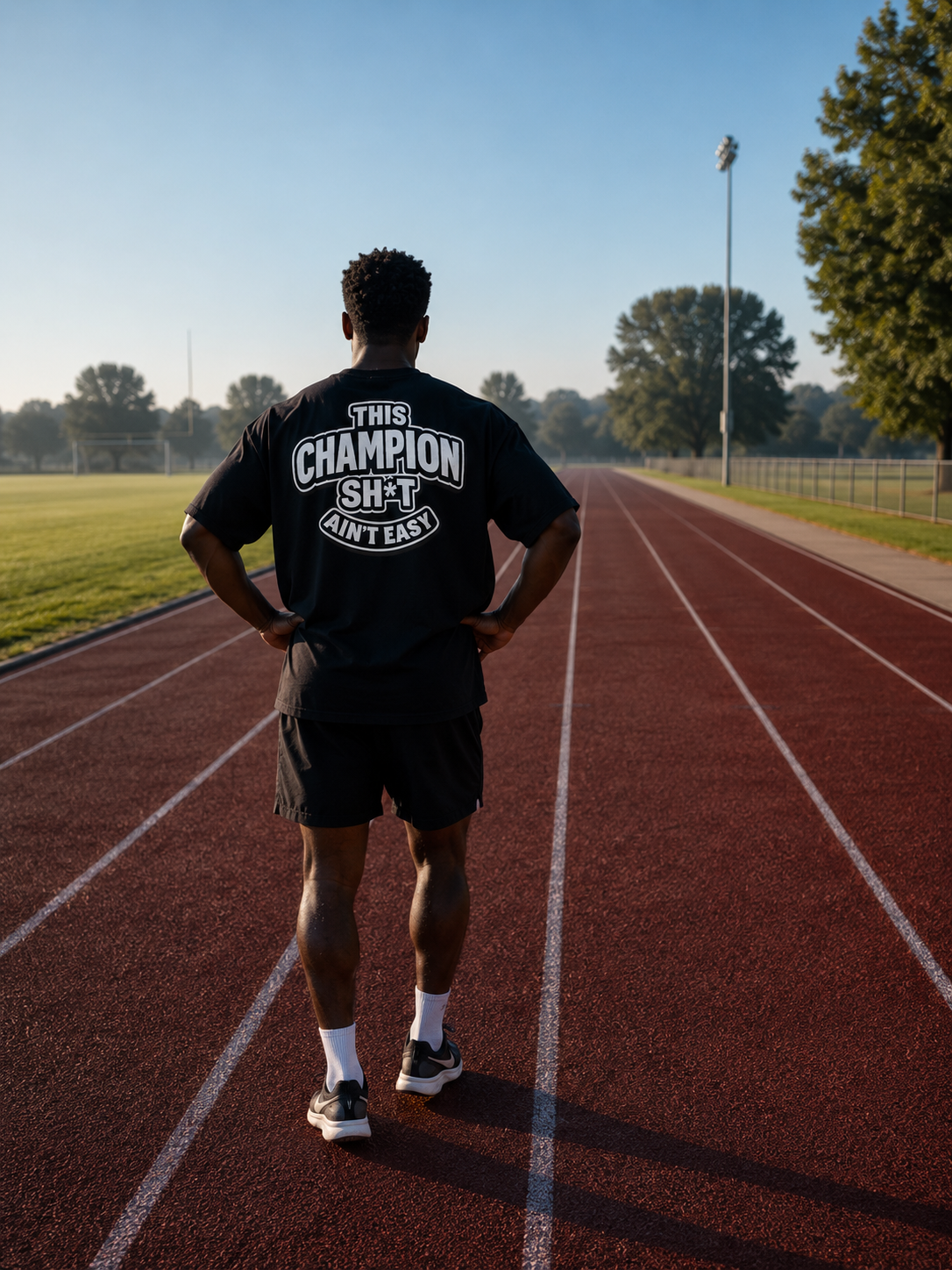 THIS CHAMPION SH*T AIN'T EASY™ | Unisex Heavy Cotton T-Shirt