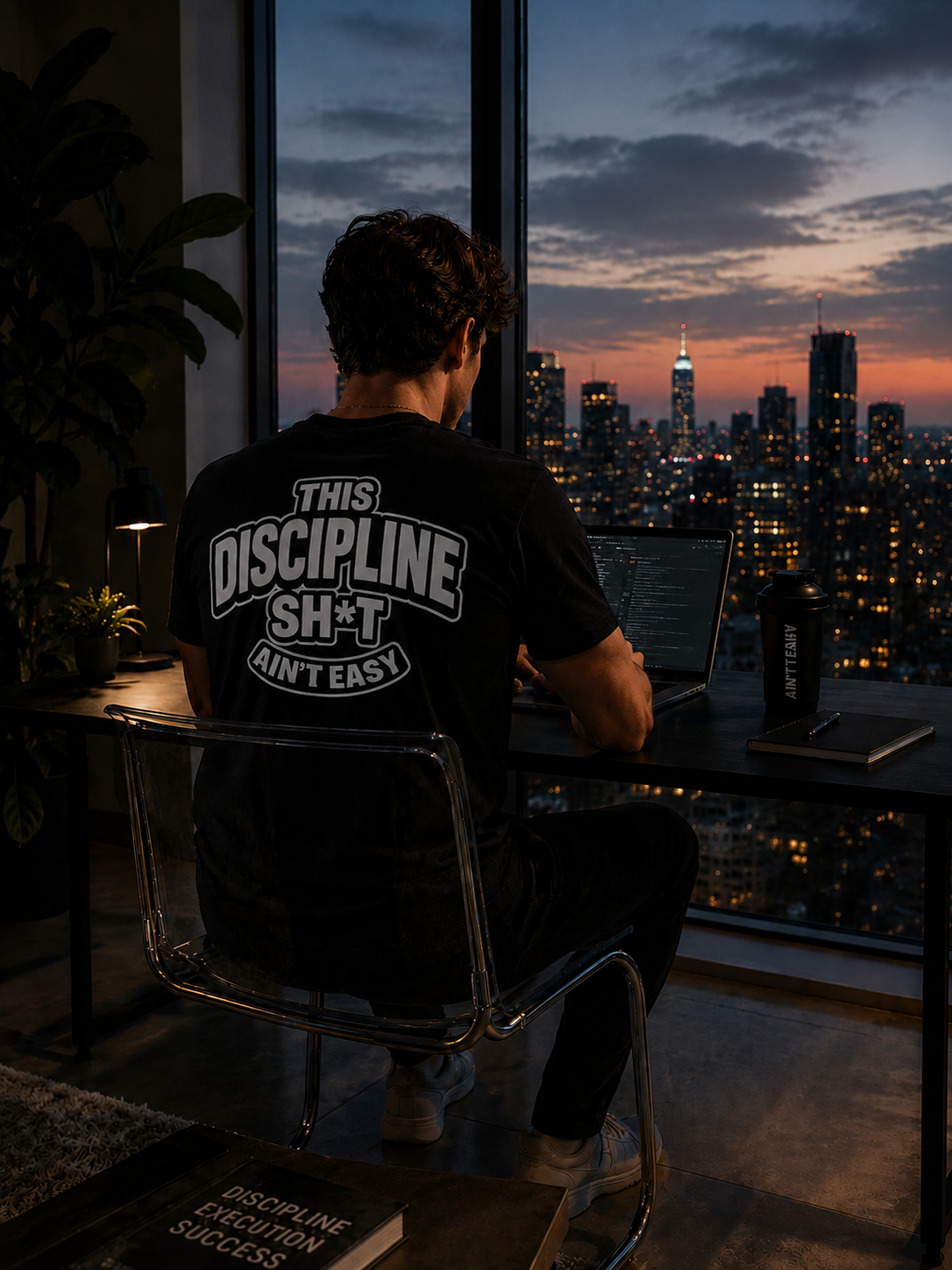 THIS DISCIPLINE SH*T AIN'T EASY™ | Unisex Heavy Cotton T-Shirt