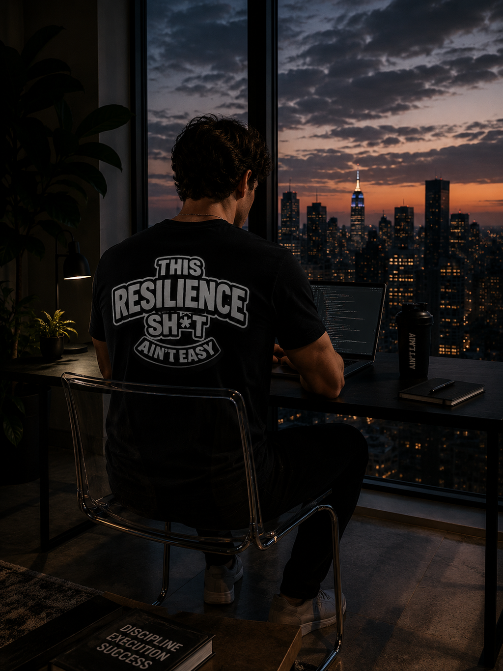 THIS RESILIENCE SH*T AIN'T EASY™ | Unisex Heavy Cotton T-Shirt