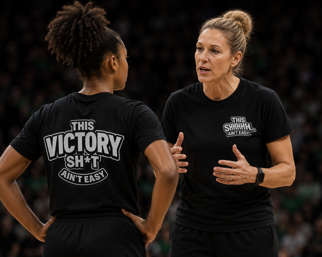 THIS VICTORY SH*T AIN'T EASY™ | Unisex Heavy Cotton T-Shirt