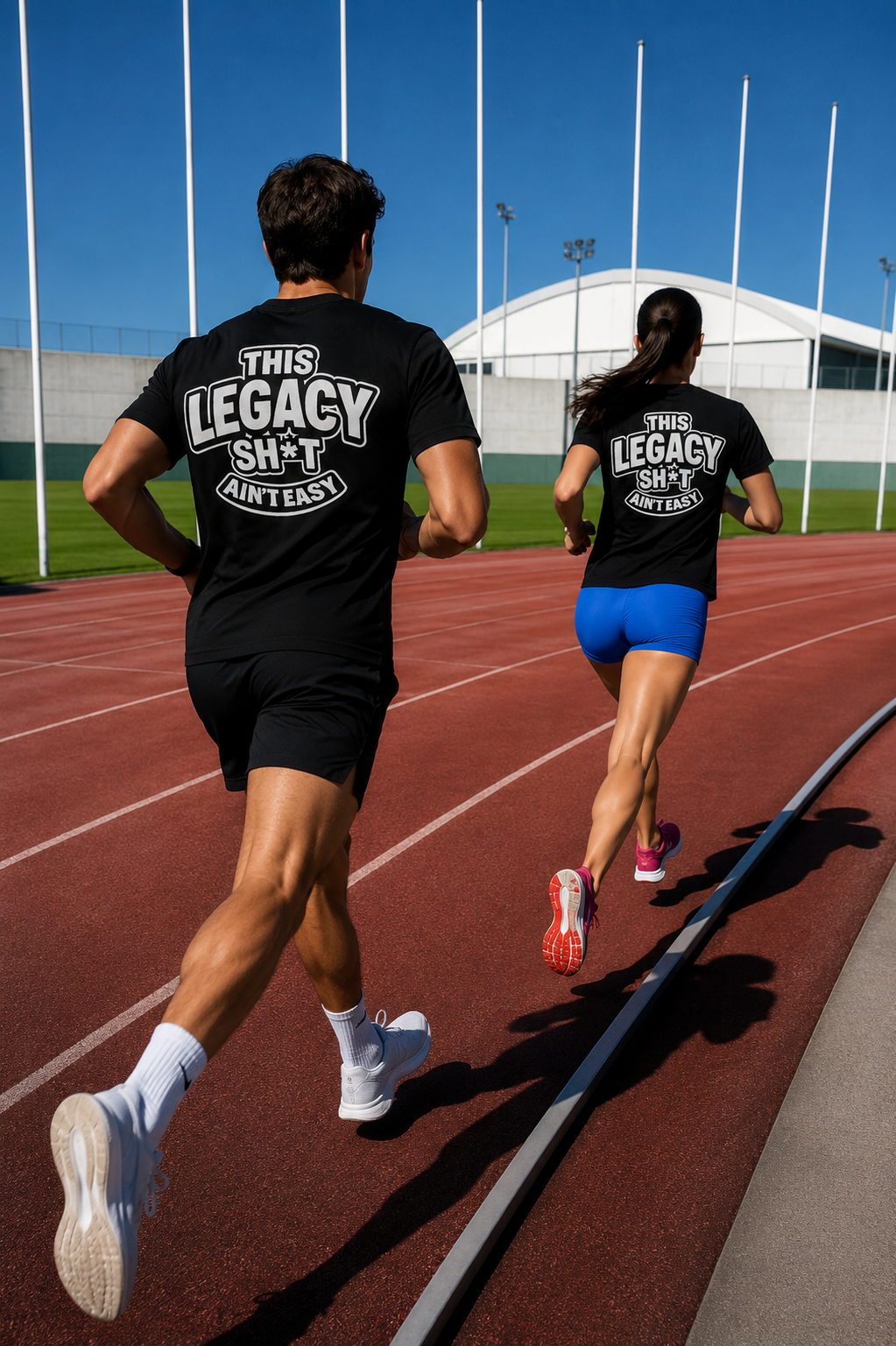 THIS LEGACY SH*T AIN'T EASY™ | Unisex Heavy Cotton T-Shirt