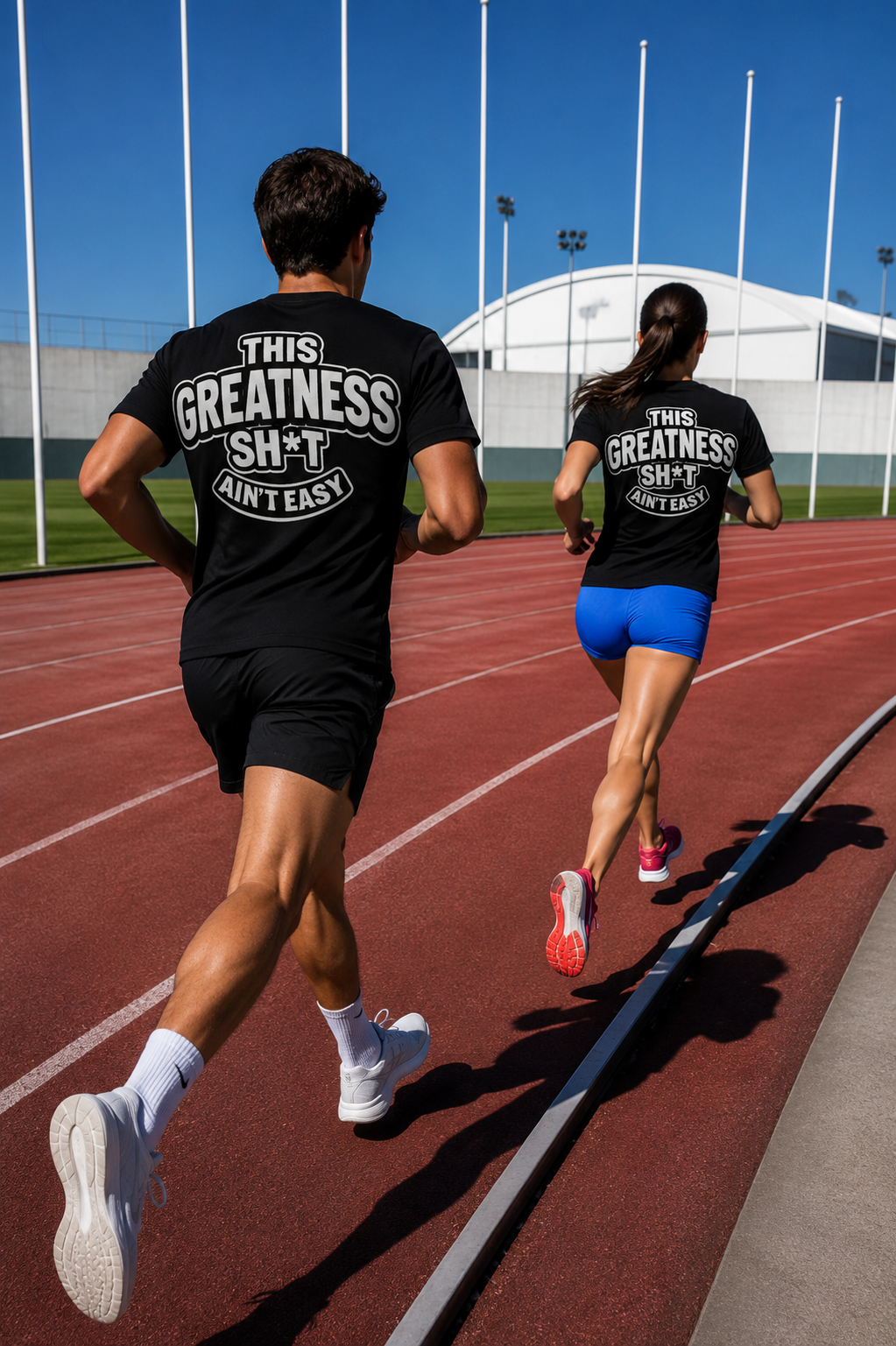 THIS GREATNESS SH*T AIN'T EASY™ | Unisex Heavy Cotton T-Shirt