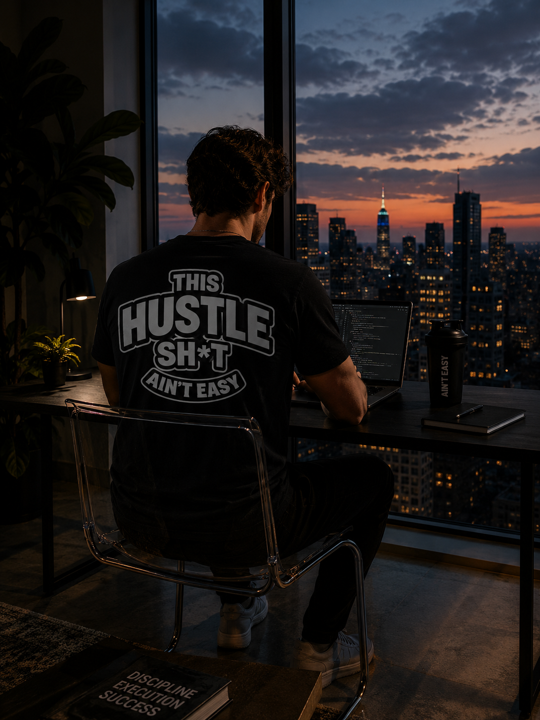 THIS HUSTLE SH*T AIN'T EASY™ | Unisex Heavy Cotton T-Shirt
