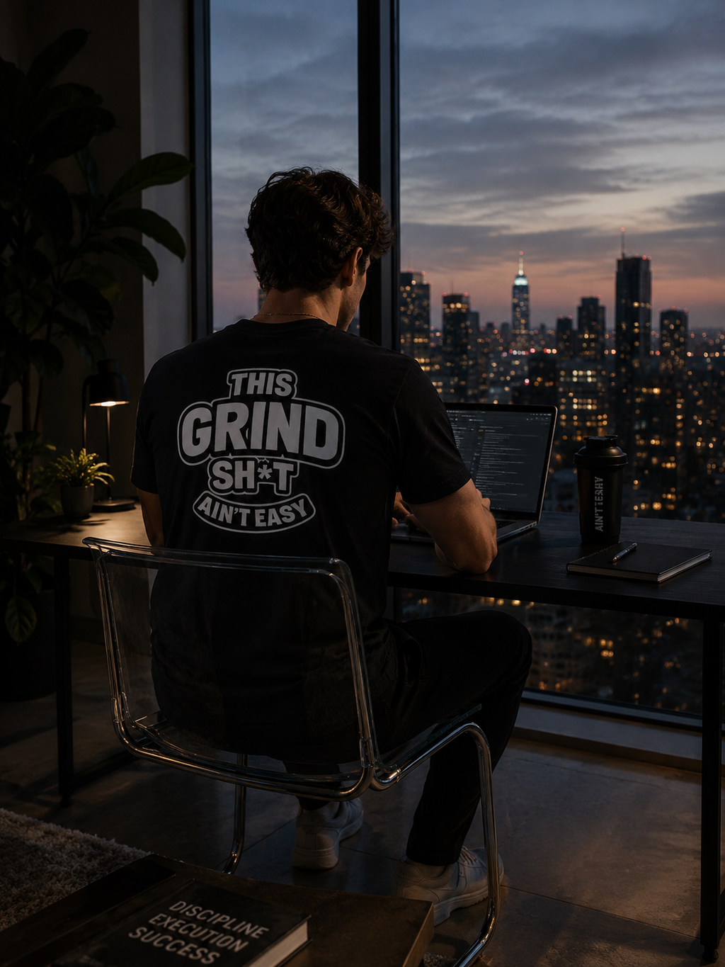THIS GRIND SH*T AIN'T EASY™ | Unisex Heavy Cotton T-Shirt